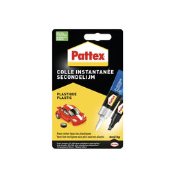 12x Pattex Secondelijm Plastic 2 gr