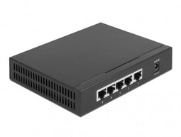 Delock 2.5 Gigabit Ethernet Switch - 5 Poorten - NBase-T technologie - Robuuste metalen behuizing