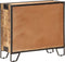 vidaXL - Dressoir - 80x31x71 - cm - massief - ruw - mangohout