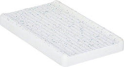 Croll & Denecke Zeepbakje – Zeephouder – Sneldrogend – 100% Natuurlijk - 13 x 8 x 1,4 cm – Diatomiet steen – Wit