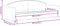 vidaXL - Slaapbank - 80x200 - cm - stof - lichtgrijs