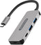 Sitecom CN-384 - USB-C Hub 4-poorts - 2x USB-A 3.2 en 2x USB-C 3.2 - Zwart