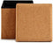 Decoratieve Doos Opvouwbaar Bruin Kurk Hout MDF 31 x 31 x 31 cm (4 Stuks)