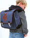 Caramel & Cie Boekentas/Schooltas Blue Wolf - Blauw