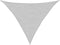 vidaXL - Zonnezeil - 3,5x3,5x4,9 - m - 100% - polyester - oxford - lichtgrijs