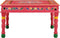 vidaXL - Salontafel - handbeschilderd - massief - mangohout - roze