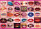 Piatnik Lips - Legpuzzel - 1000 stukjes - ca. 68 x 48 cm - Rood Roze Blauw
