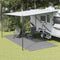 vidaXL - Tenttapijt - 5,5x2,5 - m - antracietkleurig