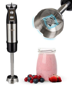 Goodforce Staafmixer – krachtig & vaatwasserbestendig – 12 snelheden + turbofunctie – 1000W –