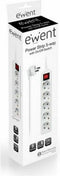Stopcontactenstrip 5 Tomas met Interruptor Ewent EW3916 Schuko (1,5 m)
