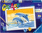 Ravensburger CreArt Delightful Dolphins - Schilderen op nummer voor kinderen
