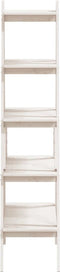 vidaXL - Opbergek - 5-laags - A-vorm - 110x40x180,5 - cm - massief - grenenhout