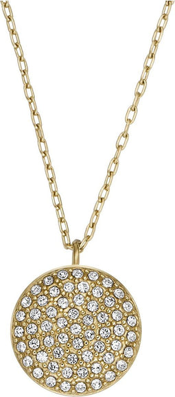 Fossil JF04544710 - Dames Collier - Goudkleurig roestvrij staal - 47 cm