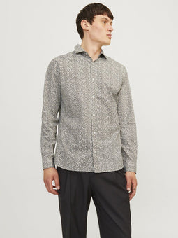 JACK&JONES JPRBLABLACKPOOL - Overhemden - Slim fit - Lange mouwen - Katoen (XXL)