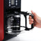Morphy Richards Accents 162009EE - Koffiezetapparaat - Rood