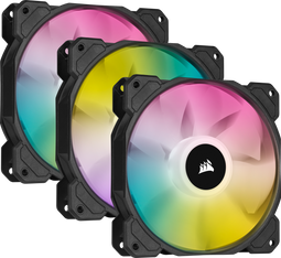 Corsair iCUE SP120 RGB Elite - Ventilator - 120mm - 3x (3-pack)