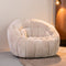 LABEL51 Cloud Fauteuil - Grijs - Velvet - 1-Zits - -