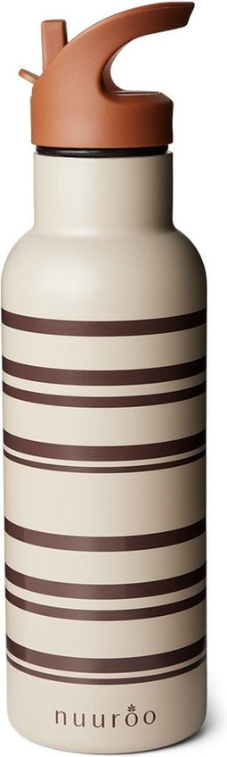 Nuuroo Drinkfles 500ml Bertil Big Stripe Cobblestone