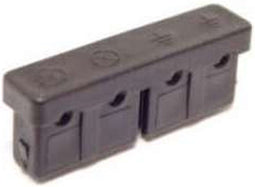 aansluitingsdopje voor Axa-Dynamo - Uitvoering zwart, nieuwe uitvoering