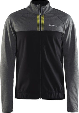 Craft Rime - Fietsjack - Maat 3XL - Heren Grey melange/Black