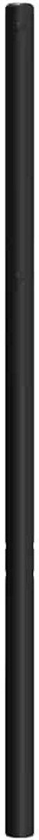 vidaXL - Hoofdbord - 100 - cm - metaal - zwart