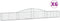 vidaXL - Schanskorven - 6 - st - gewelfd - 400x30x40/60 - cm - ijzer