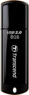Transcend JetFlash 350 - USB Stick 8GB - USB2.0 - Nero