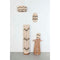 Vloerlamp Home ESPRIT Beige Tweekleurig 50 W 220 V 25 x 25 x 125 cm