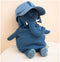 Trixie Knuffel - Mrs. Elephant - Dieren Pluche - Olifant - Eerste knuffel voor Baby - 100% biologisch katoen - Groot
