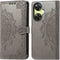 iMoshion Hoesje Geschikt voor OnePlus Nord CE 3 Lite / OnePlus Nord CE 3 Hoesje Met Pasjeshouder - iMoshion Mandala Bookcase - Grijs