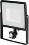 VT-50-S 50W SMD PIR SENSOR FLOODLIGHT WITH SAMSUNG CHIP COLORCODE:3000K BLACK BODY GREY GLASS