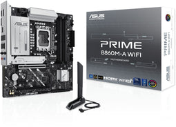 ASUS PRIME B860M-A - Micro-ATX Moederbord - WiFi 6E - LGA 1851 (2023)