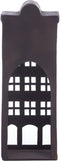 Ornament 16x12x39,5 cm BANTRY bruin - Amsterdams huisje - Decoratie