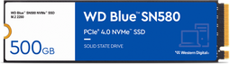 WD Blue SN580 - NVMe SSD 500GB - PCIe Gen 4.0 - 4000 MB/s