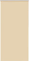 vidaXL - Rolgordijn - verduisterend - 110x210 - cm - stofbreedte - 105,7 - cm - beige