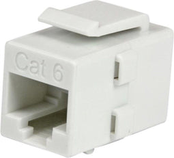 StarTech Witte Cat 6 RJ45 Keystone jack-netwerkkoppeling - F/F