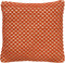 Dutch Decor DENLEY - Sierkussen van katoen Potters Clay 45x45 cm - oranje - Inclusief binnenkussen