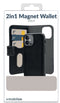 Mobilize Telefoonhoesje geschikt voor Samsung Galaxy A26 Hoesje | Mobilize Magnet Uitneembare 2in1 Bookcase Portemonnee | Pasjeshouder voor 3 Pasjes | Telefoonhoesje voor Pinpas / OV Kaart / Rijbewijs - Zwart