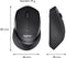Logitech B330 Silent Plus - Draadloze muis - Stille klik - Zwart