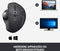 Logitech MX Ergo - Draadloze Trackball Muis - Ergonomisch ontwerp - Zwart