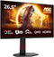AOC Q27G4ZDR - QD-OLED Monitor - 240 Hz 2560x1440 - Rood Zwart
