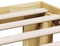 vidaXL - Bedframe - zonder - matras - 120x200 - cm - massief - hout - eiken