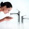 Hansgrohe Focus M41 - Ééngreeps keukenmengkraan wandmontage - Draaibare uitloop - Chroom - hartafstand 150 mm ± 12 mm