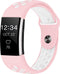 iMoshion Bandje Geschikt voor Fitbit Charge 2 - iMoshion Siliconen sport band ronde drukknoop zonder pinnetje - Roze