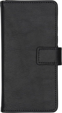 iMoshion Hoesje Geschikt voor Alcatel 1S (2019) Hoesje Met Pasjeshouder - iMoshion Luxe Bookcase - Zwart