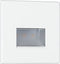 Paulmann LED-Inbouwwandlamp Edge - hoekig - 1,2W 50lm 2700K - Wit mat - 80x5mm (1 stuk)