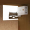 vidaXL - Wandkasten - 2 - st - 100x30x35 - cm - massief - grenenhout - honingbruin