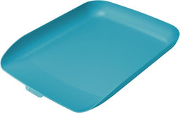 Leitz Cosy Brievenbak - Brievennbakjes Voor A4- En C4-Formaten - Ideaal voor Thuiskantoor/Thuiswerken - Sereen Blauw