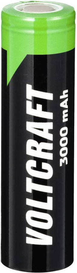 VOLTCRAFT VC-Li 3,6-3000 Speciale oplaadbare batterij 18650 Flat-top Li-ion 3.6 V 3000 mAh