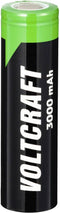 VOLTCRAFT VC-Li 3,6-3000 Speciale oplaadbare batterij 18650 Flat-top Li-ion 3.6 V 3000 mAh